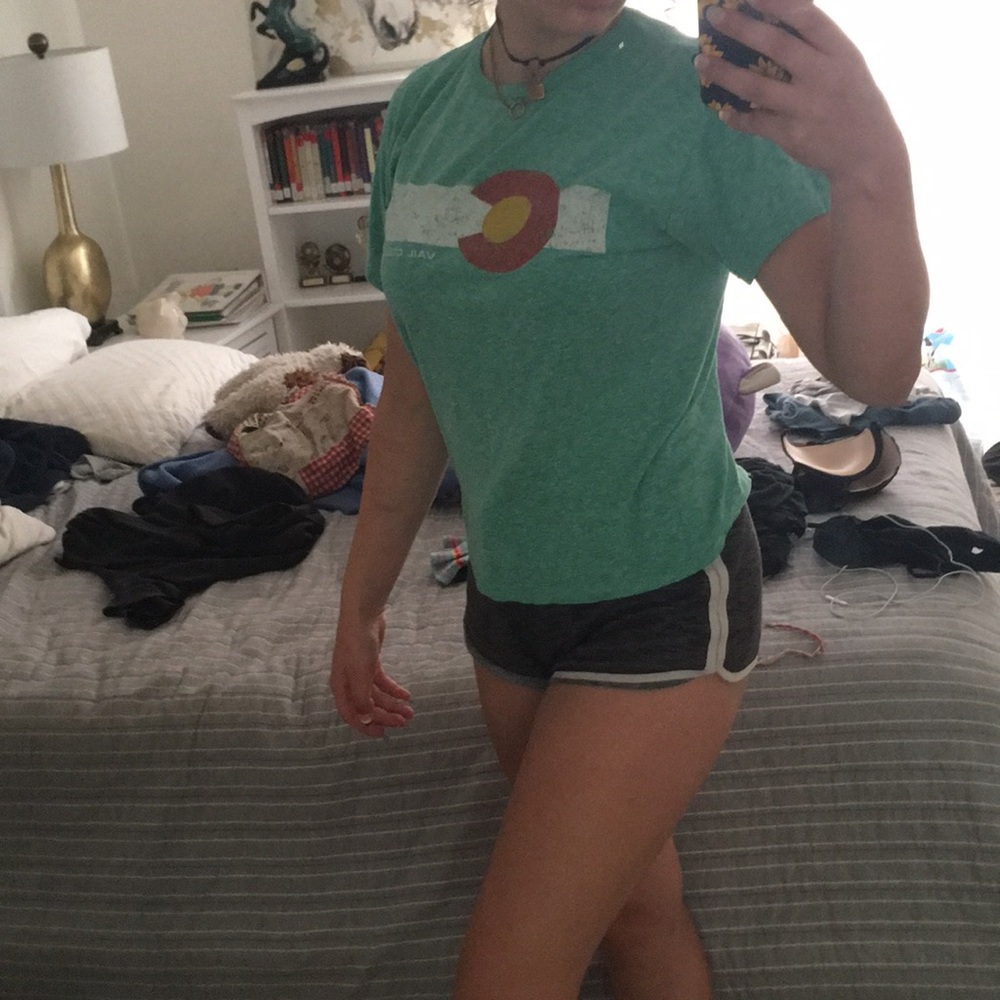 Green t shirt